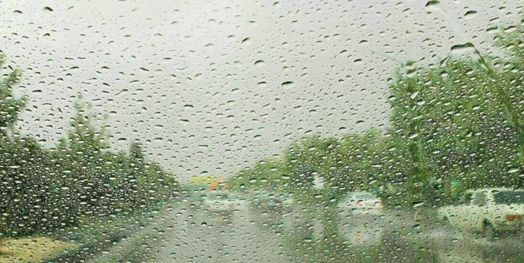 بارش پراکنده باران در اردبیل