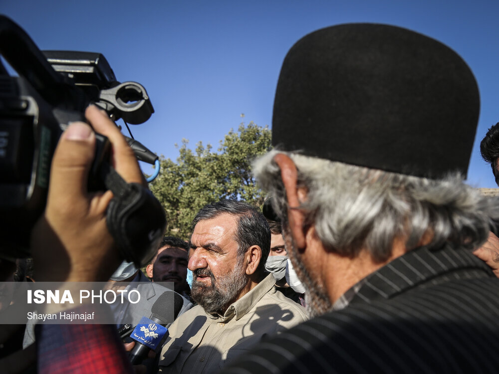  بازدید «رضایی» از روستای زلزله زده "سرشط" در اندیکا