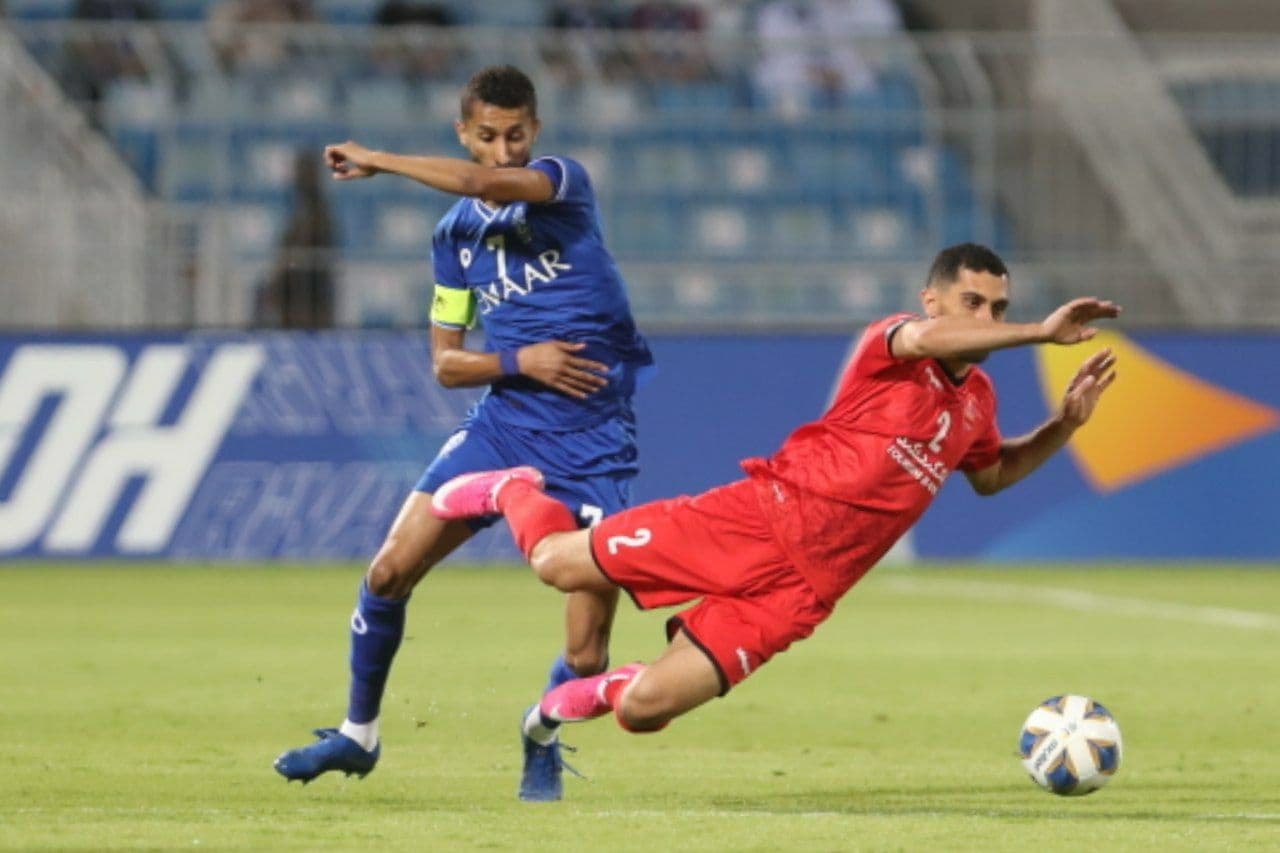 آمار نیمه اول دیدار پرسپولیس - الهلال