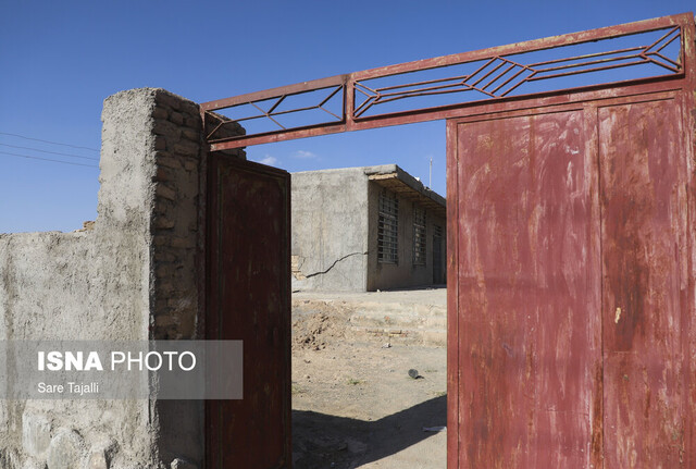 نمایی از مناطق زلزله زده یزدانشهر 