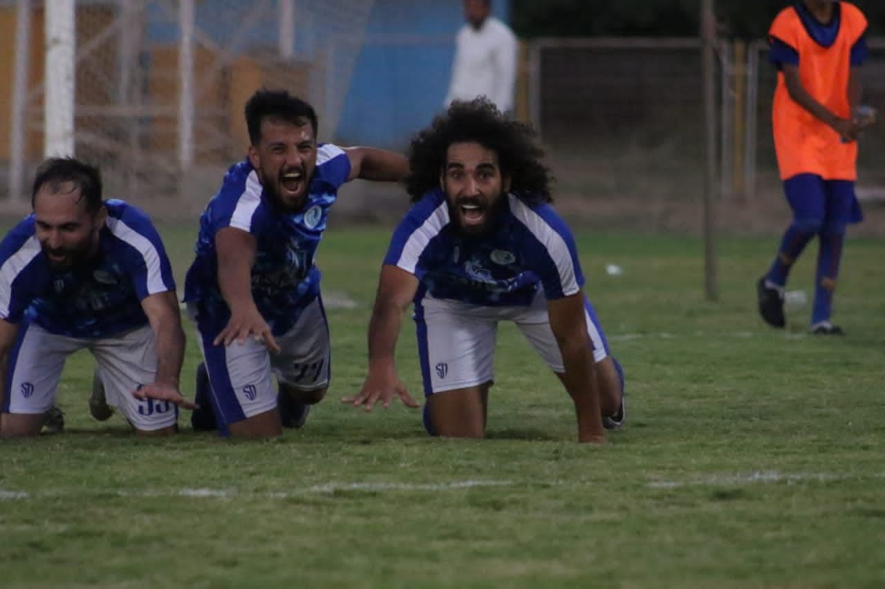 خوشحالی بعد از گل مهاجم سابق پرسپولیس به سبک گومیس در بازی لیگ دسته یک!