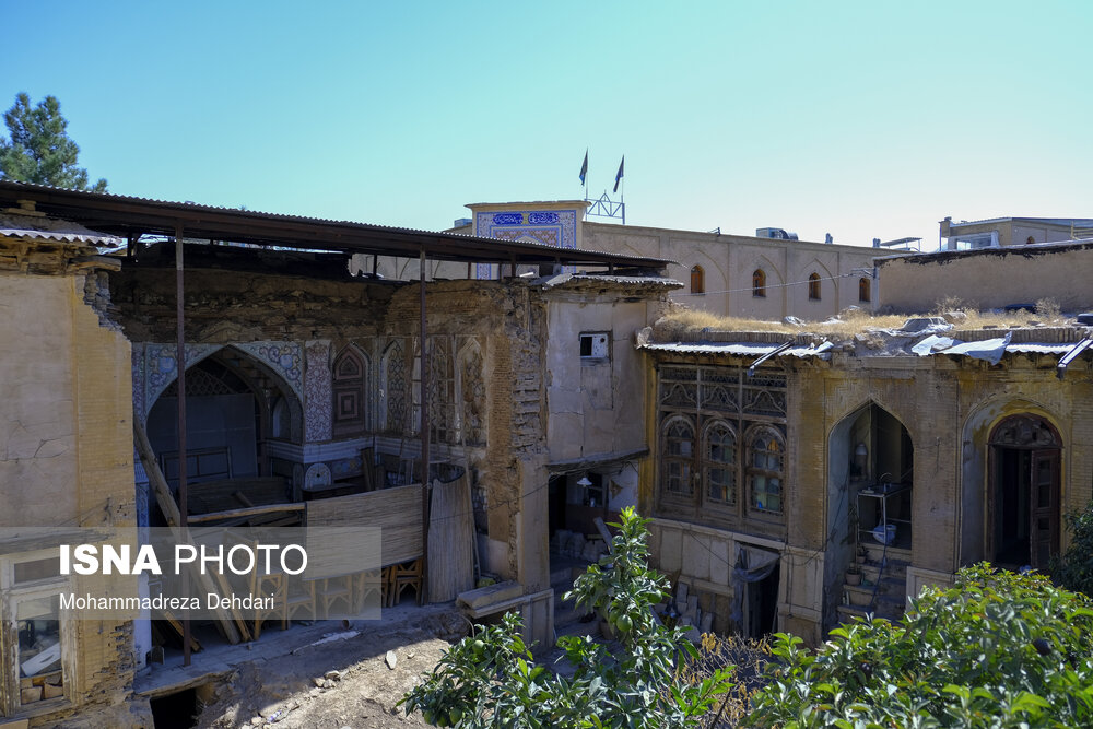 تخریب حمام تاریخی دوره قاجاریه در شیراز