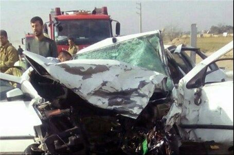 واژگونی خودروی سواری در محور دلفارد به جیرفت جان ۲ نفر را گرفت