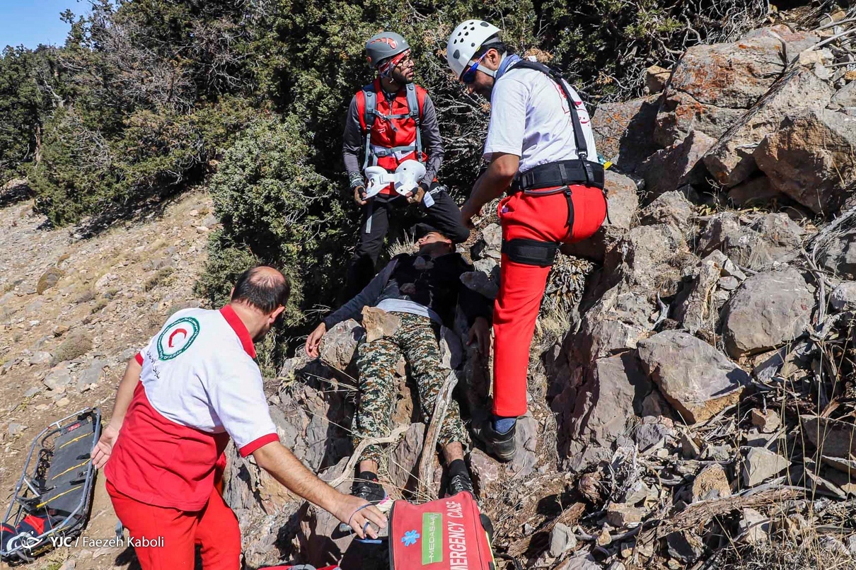 عکس/ مانور عملیات جستجو، امداد و نجات در گلستان
