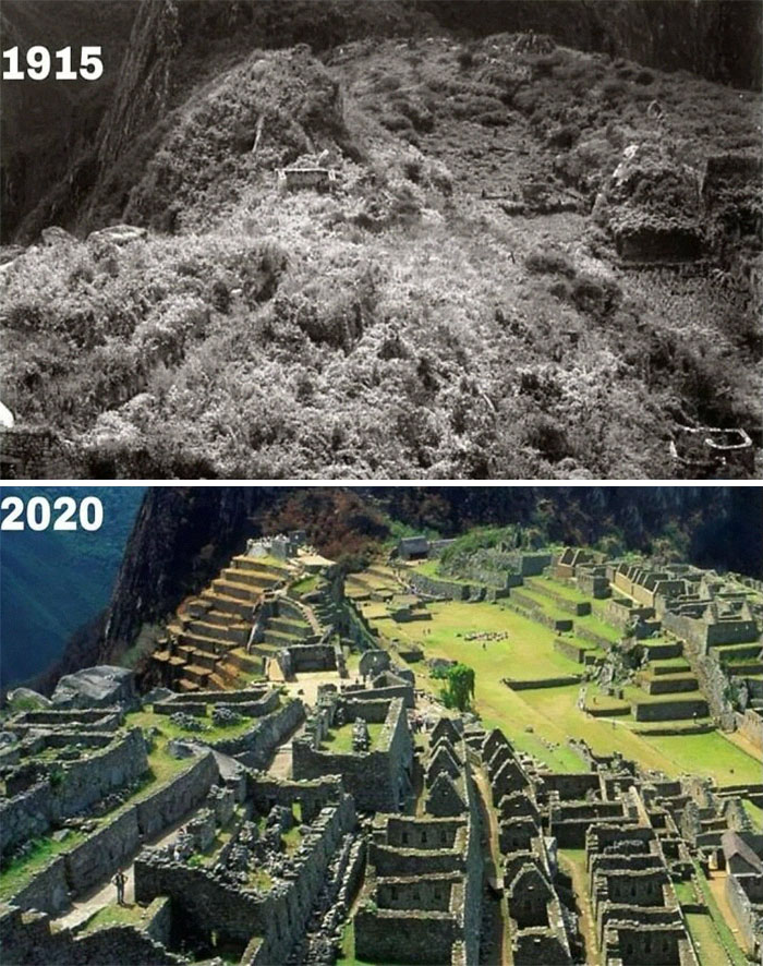 بناها و مناظر در گذر زمان