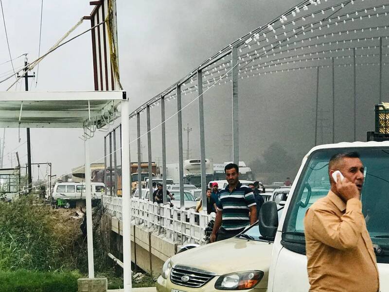 عکس/ عراق ملتهب از نتایج انتخابات پارلمانی
