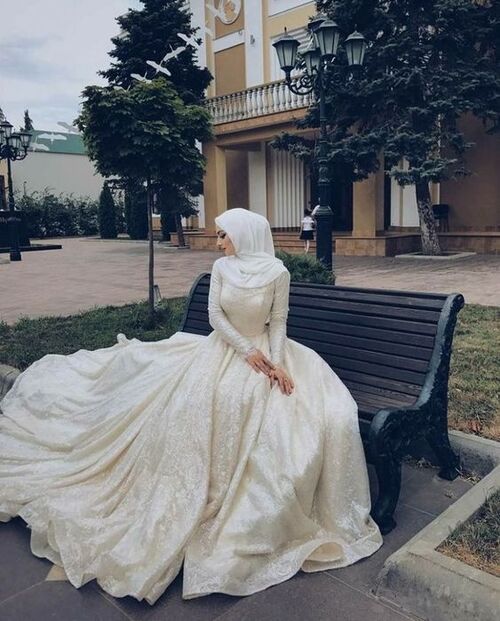 مدل های شیک لباس عروس پوشیده