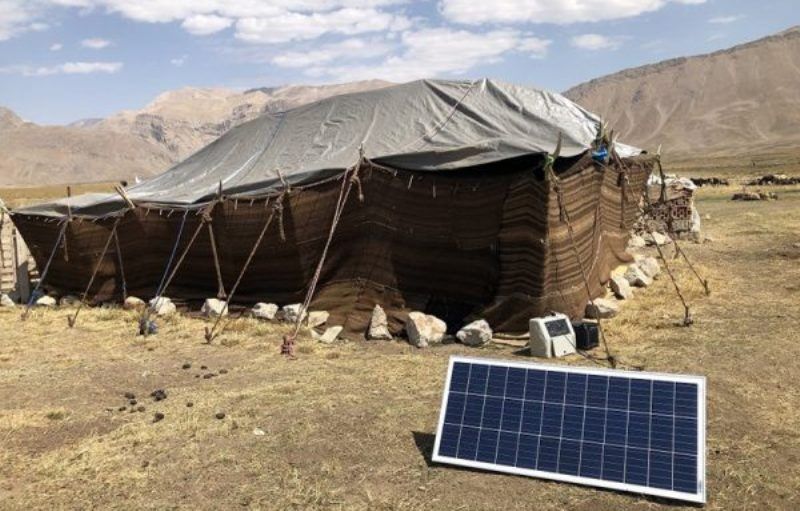 ۳۰۰ پنل خورشیدی برای عشایر گلستان تامین شد