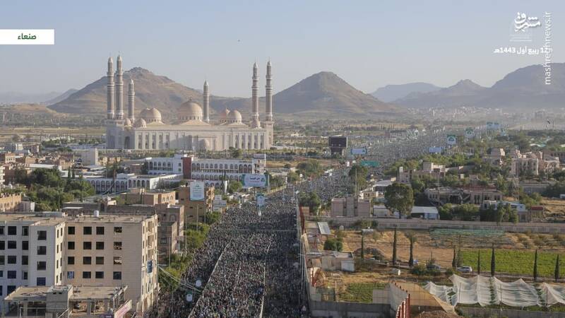 عکس/ سنگ تمام یمنی ها برای پیامبر(ص)