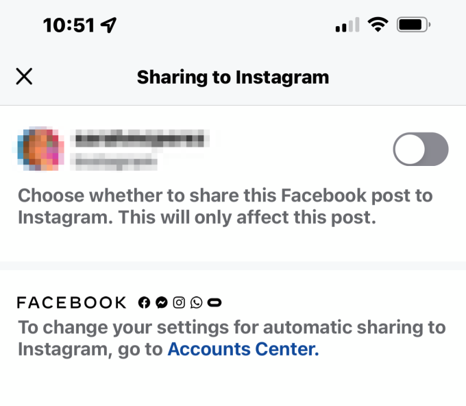 آغاز آزمایش قابلیت اشتراکگذاری پستهای فیسبوک در اینستاگرام
