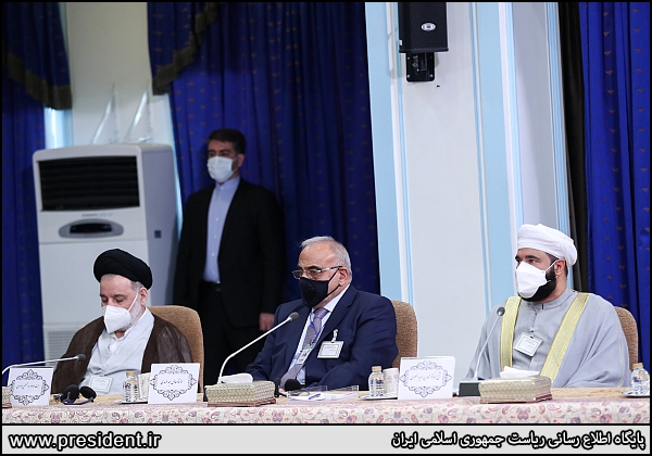 عکس/ خوش و بش میهمانان در کنفرانس وحدت اسلامی