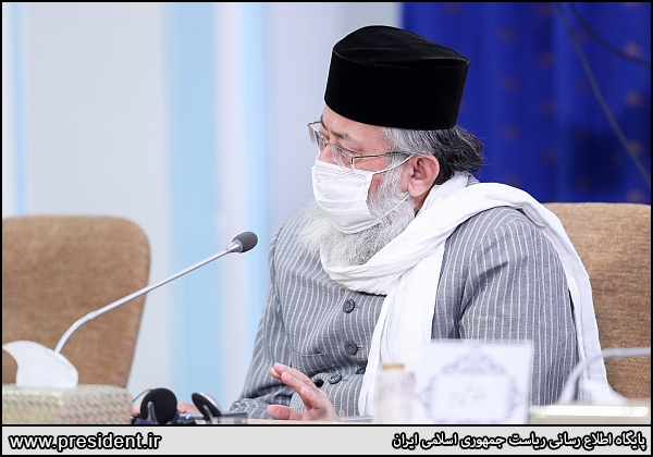 عکس/ خوش و بش میهمانان در کنفرانس وحدت اسلامی