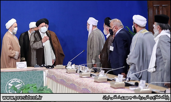 عکس/ خوش و بش میهمانان در کنفرانس وحدت اسلامی