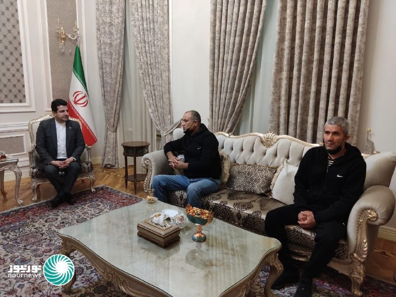 عکس/ آزادی رانندگان ایرانی بازداشت شده در جمهوری آذربایجان