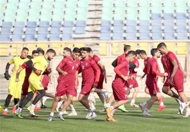 برگزاری آخرین تمرین پرسپولیس پیش از دیدار با فولاد