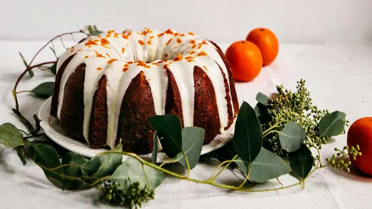 کیک نارنگی پاییزی؛ عصرانه ای خوشمزه و لذیذ