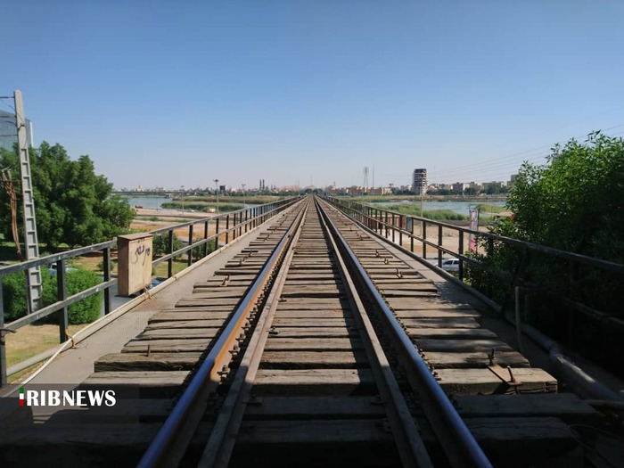 عکس/ پل سیاه، قدیمیترین پل راهآهن بر روی رودخانه کارون