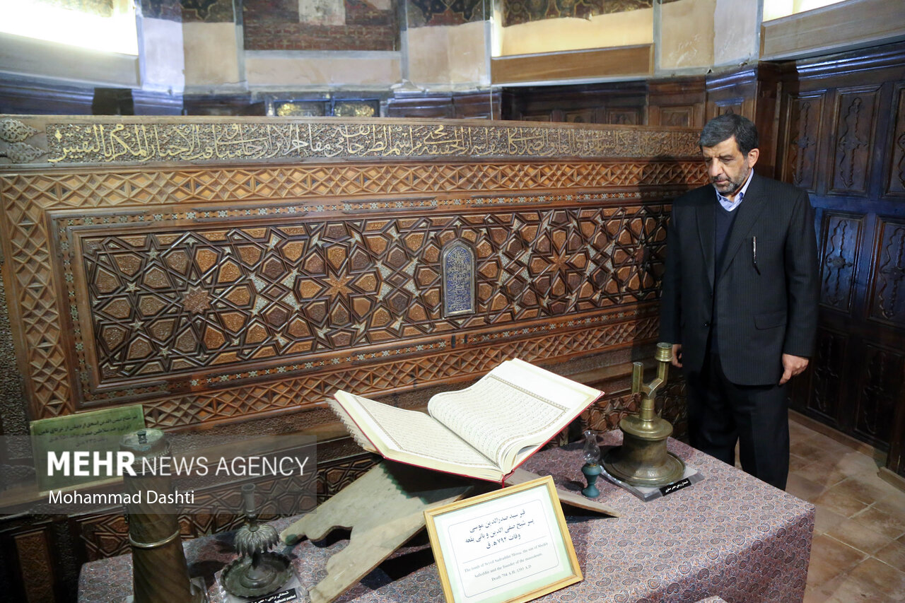 سلفی با وزیر میراث فرهنگی، گردشگری و صنایع دستی در اردبیل