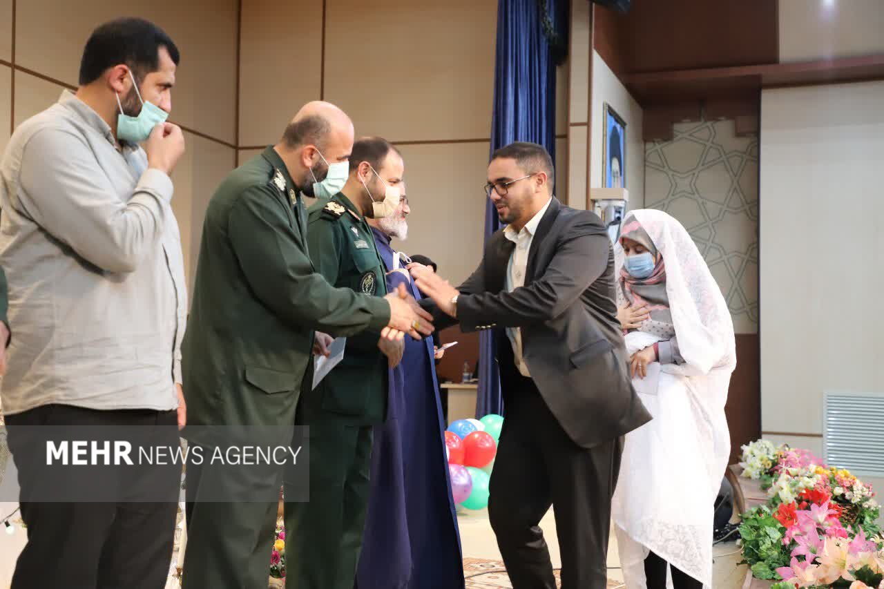 عکس/ جشن ازدواج ۱۱۰ زوج جوان در مازندران