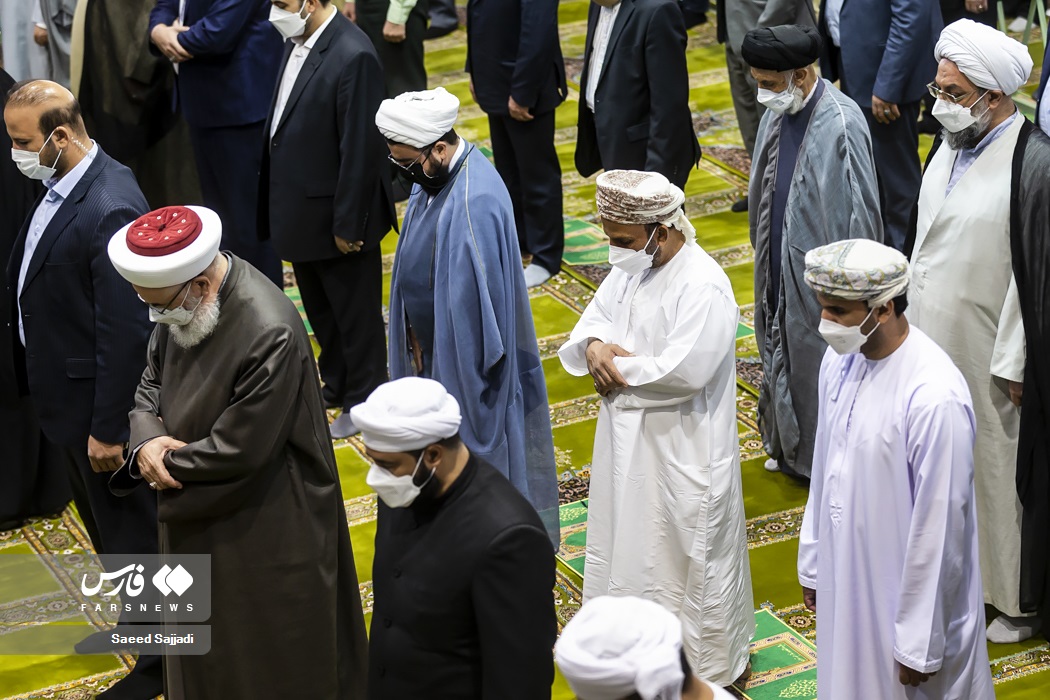 عکس/ اولین نماز جمعه تهران بعد از شیوع کرونا