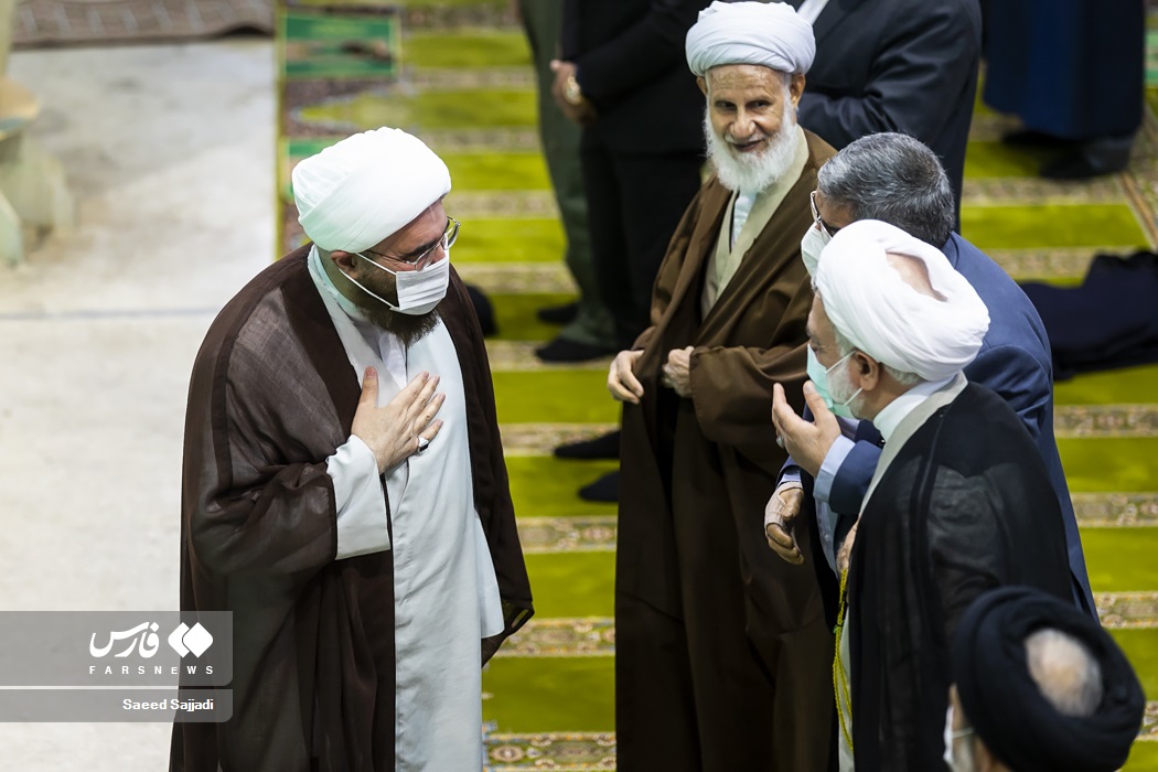 عکس/ اولین نماز جمعه تهران بعد از شیوع کرونا