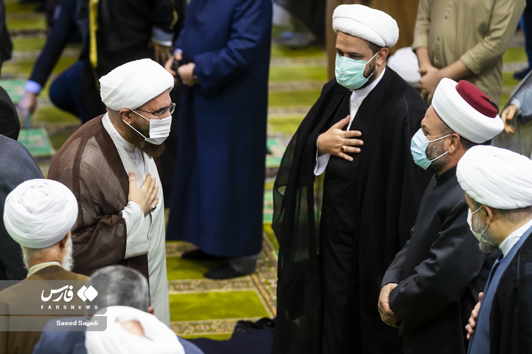 عکس/ اولین نماز جمعه تهران بعد از شیوع کرونا