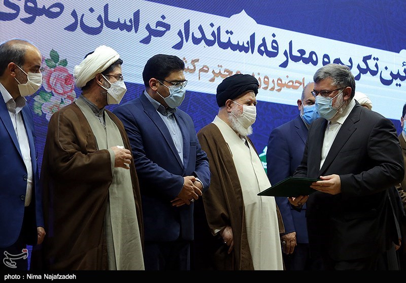 مراسم آیین تکریم و معارفه استاندار خراسان رضوی 