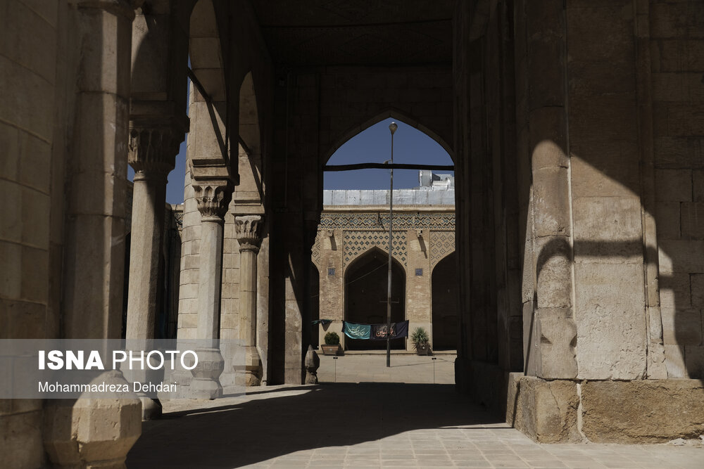عمارت تاریخی «خدای خانه» در مسجد جامع عقیق