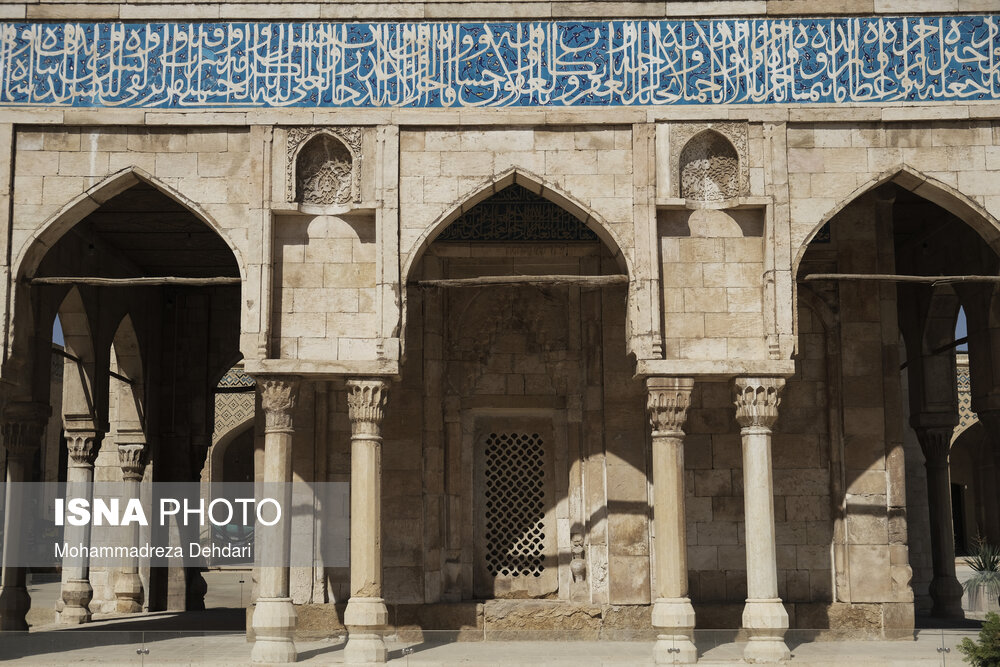 عمارت تاریخی «خدای خانه» در مسجد جامع عقیق