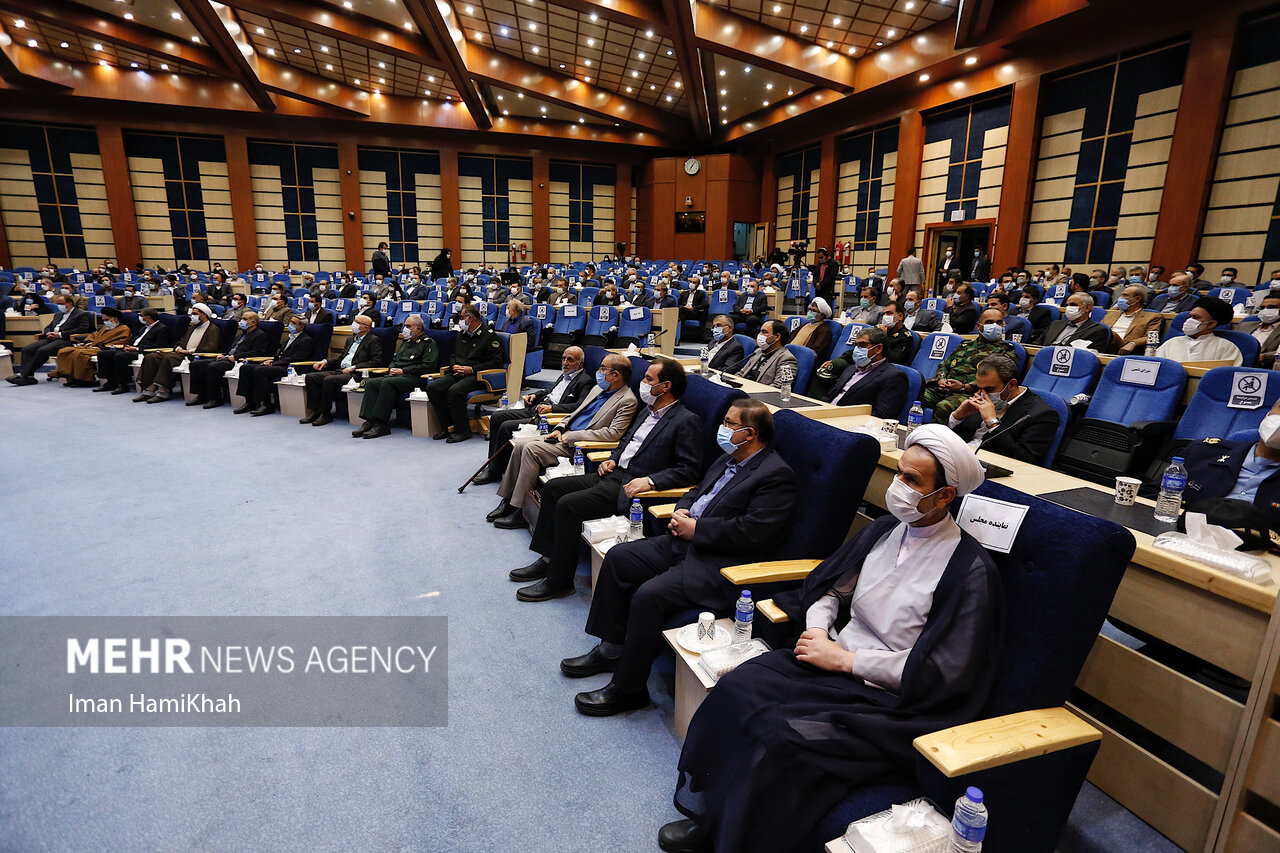 مراسم تکریم و معارفه استاندار همدان