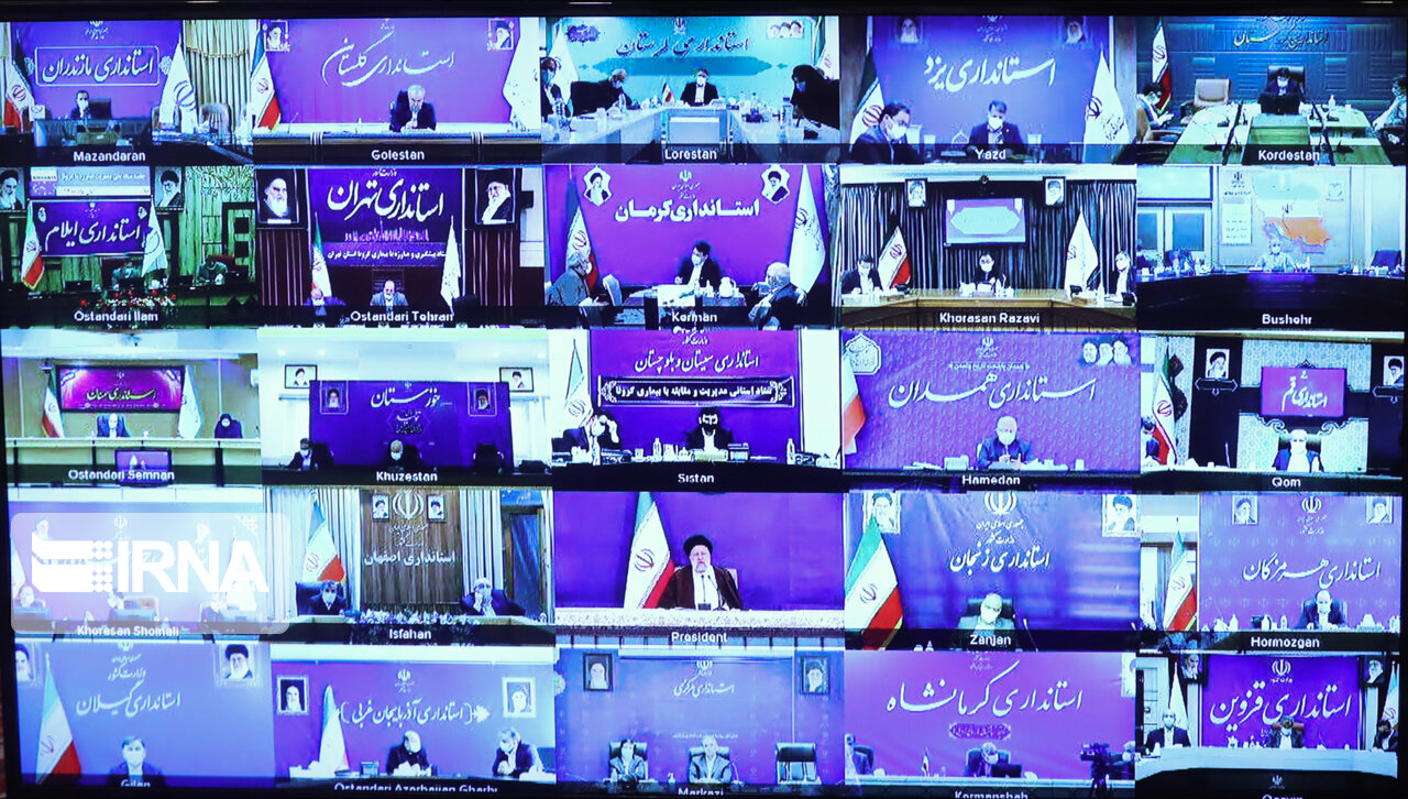 عکس/ جلسه ستاد ملی مقابله با کرونا با حضور رییسی