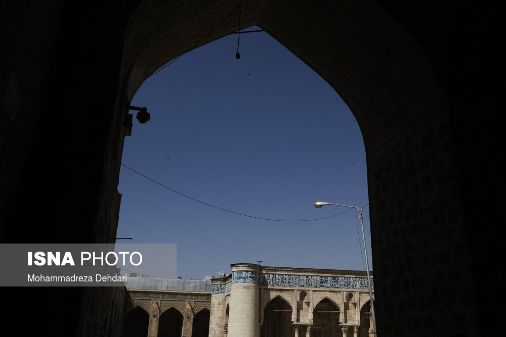 عمارت تاریخی «خدای خانه» در مسجد جامع عقیق