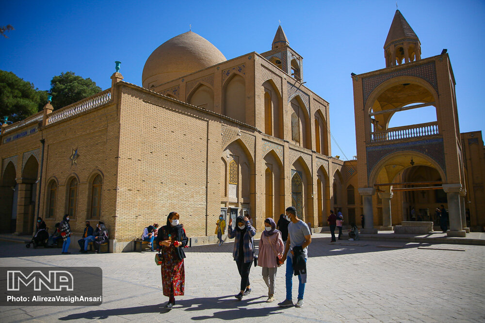 نمایی از محله اروپایی اصفهان