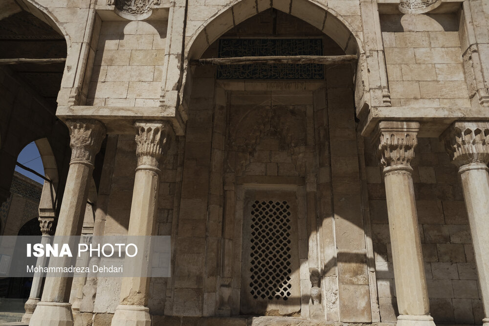 عمارت تاریخی «خدای خانه» در مسجد جامع عقیق