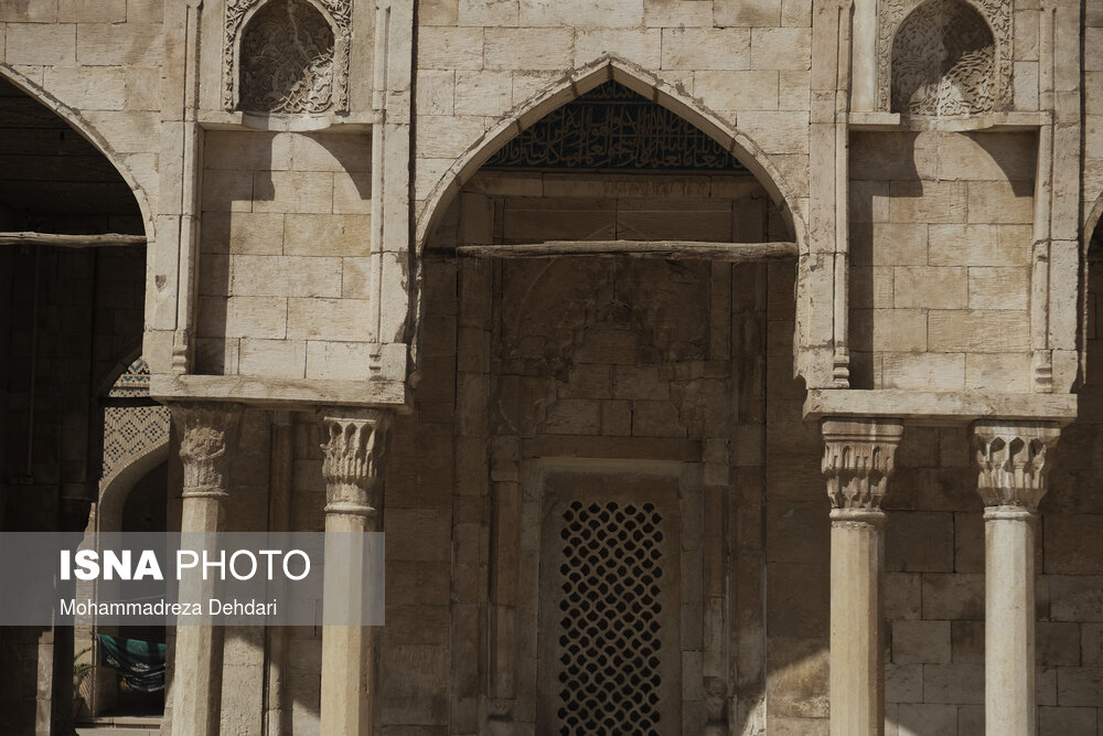 عمارت تاریخی «خدای خانه» در مسجد جامع عقیق