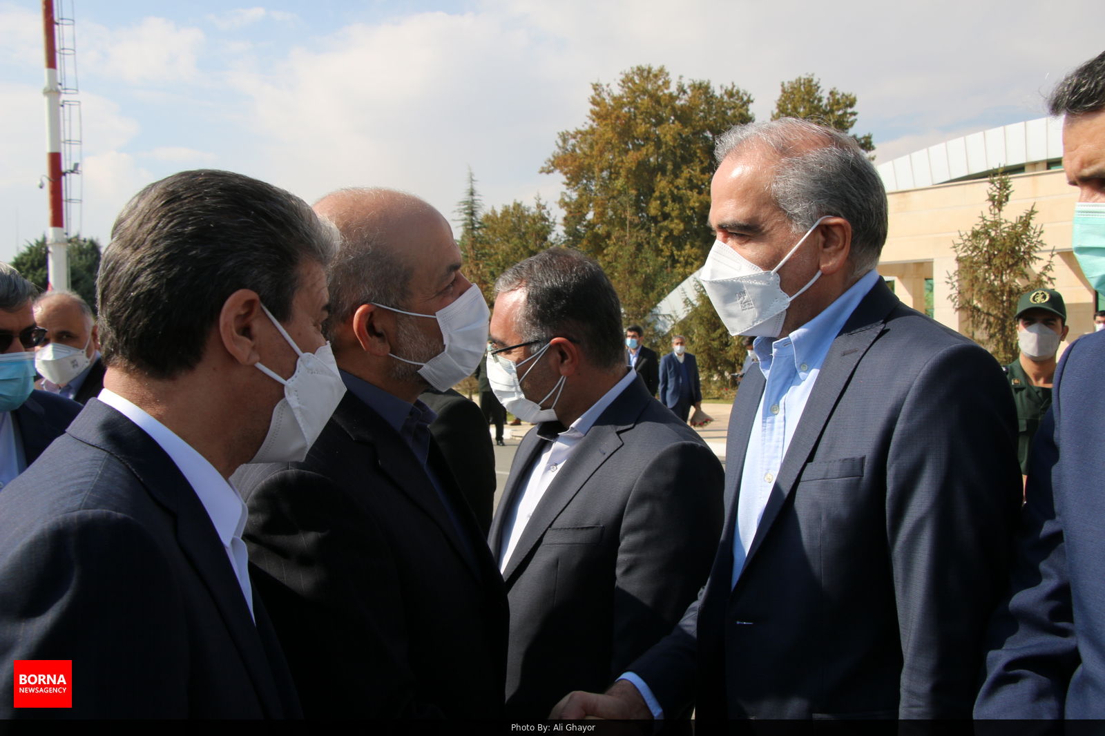 عکس/ استقبال از وزیر کشور در فرودگاه شهید باکری ارومیه 