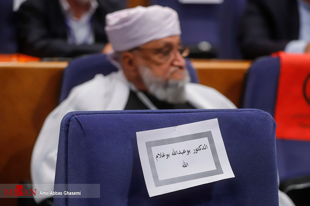 عکس/ حضور قالیباف در مراسم اختتامیه کنفرانس وحدت اسلامی