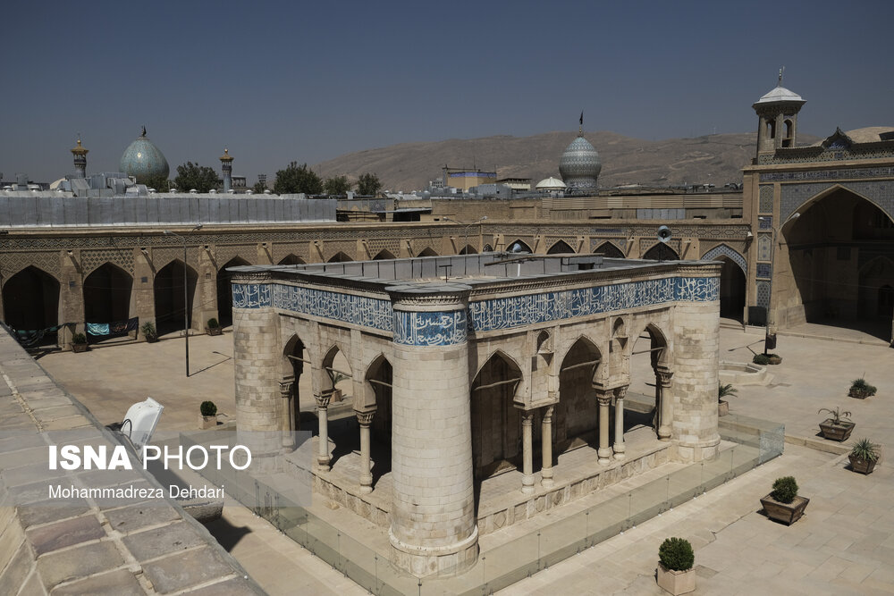 عمارت تاریخی «خدای خانه» در مسجد جامع عقیق