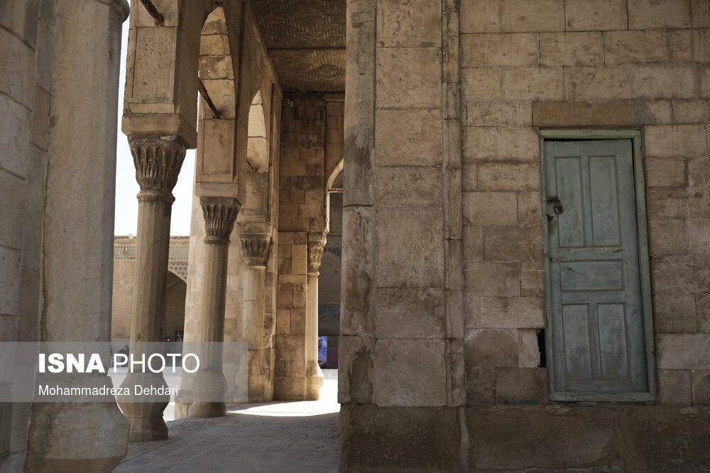 عمارت تاریخی «خدای خانه» در مسجد جامع عقیق