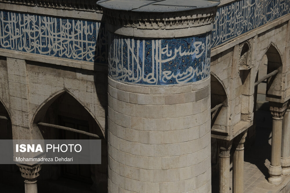 عمارت تاریخی «خدای خانه» در مسجد جامع عقیق
