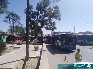 حمل و نقل عمومی در شیراز مختل شد؛ رانندگان اتوبوس خواستار افزایش حقوق هستند