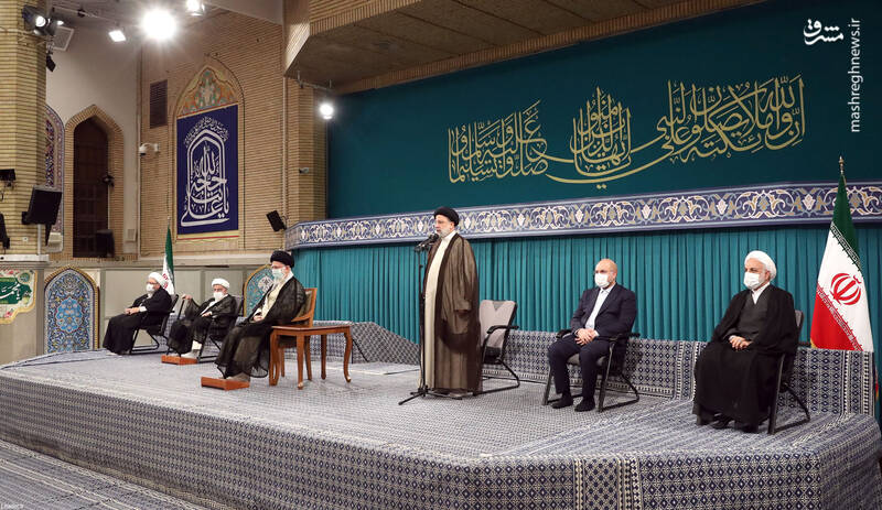 عکس/ دیدار میهمانان کنفرانس وحدت اسلامی‌ با رهبر انقلاب