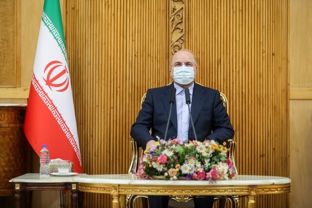 پیام قالیباف به روسای مجالس کشورهای اسلامی
