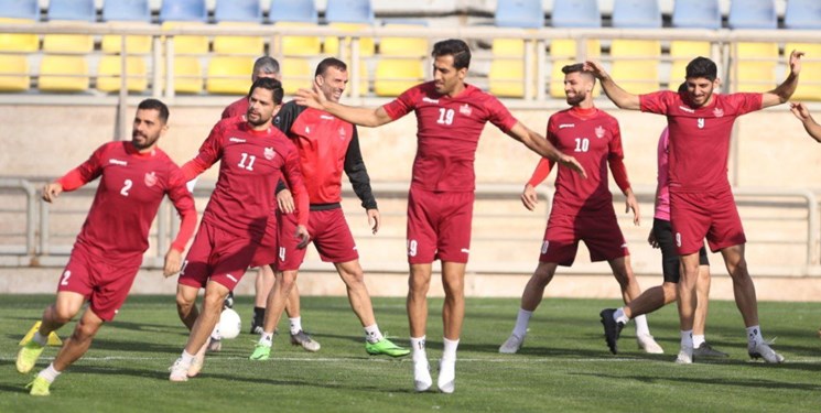 گزارشی از تمرین امروز پرسپولیس