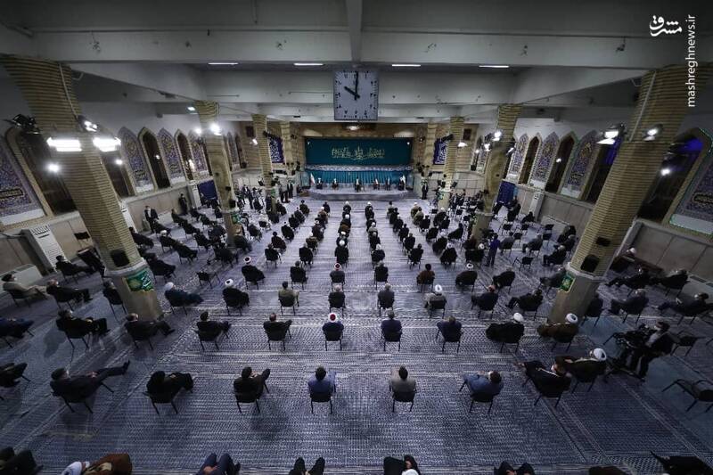 عکس/ دیدار میهمانان کنفرانس وحدت اسلامی‌ با رهبر انقلاب