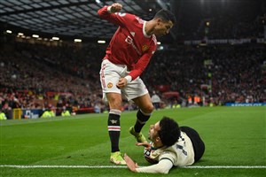 خشم CR7؛ رونالدو شانس آورد اخراج نشد!