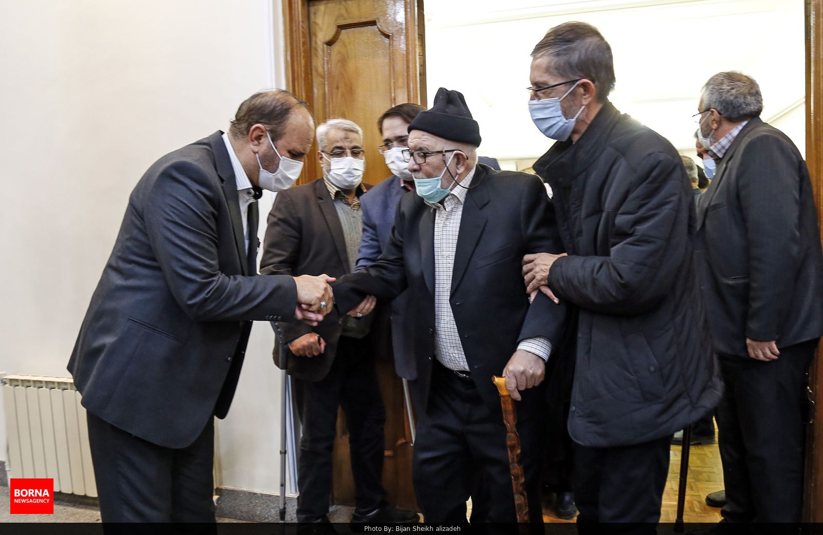 دیدار استاندار آذربایجان شرقی با جمعی از جانبازان