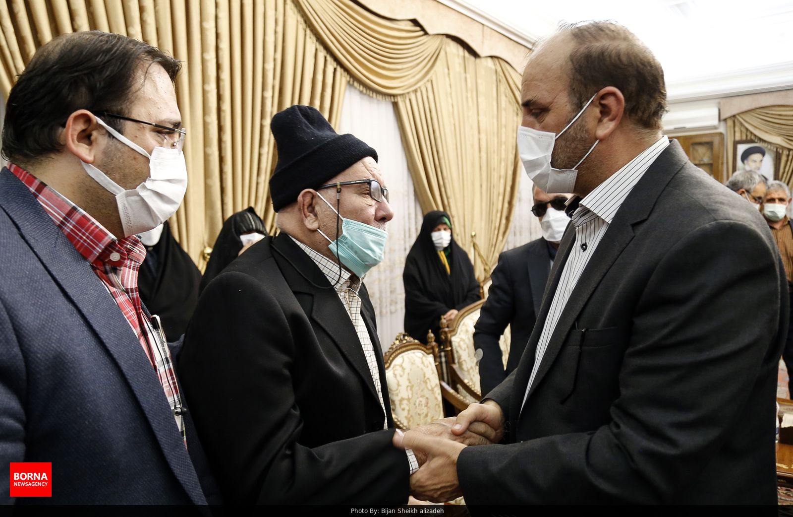 دیدار استاندار آذربایجان شرقی با جمعی از جانبازان