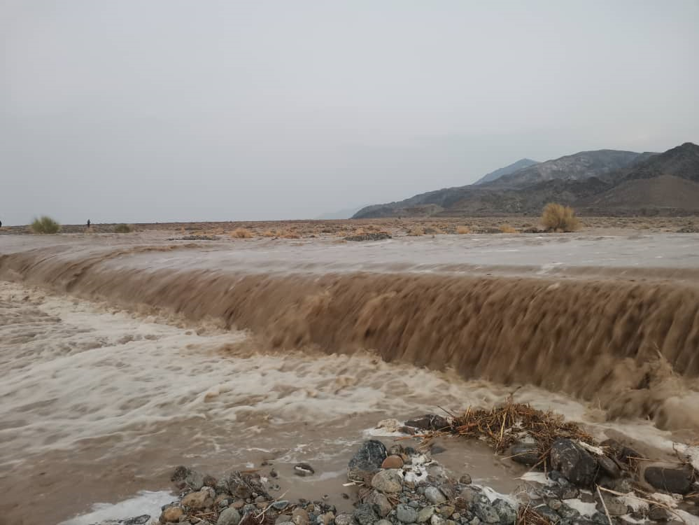 خسارت طوفان و سیلاب به محورهای مواصلاتی در فاریاب