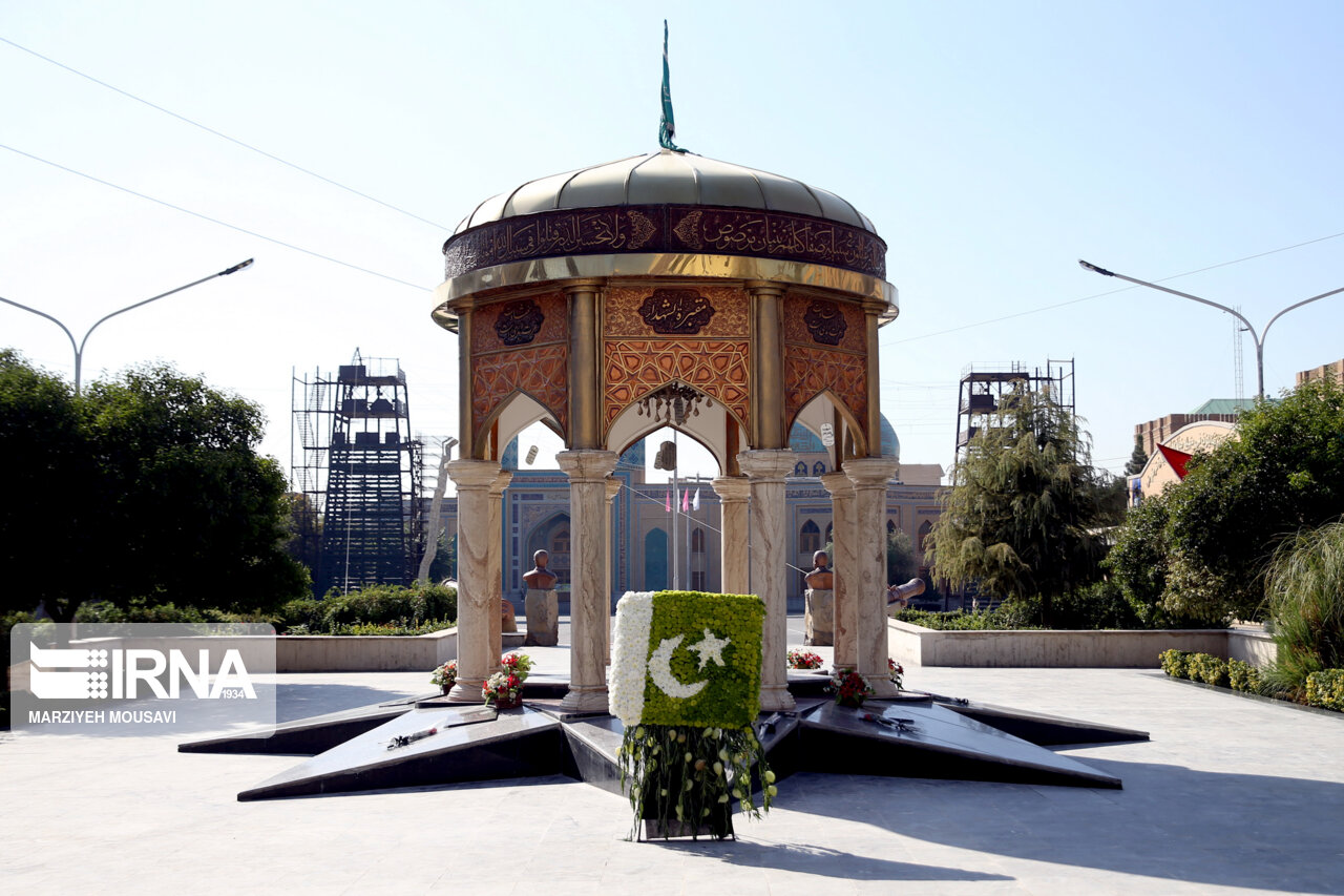 عکس/ بازدید مدیر کل آموزش ارتش پاکستان از دانشگاه افسری امام علی (ع)